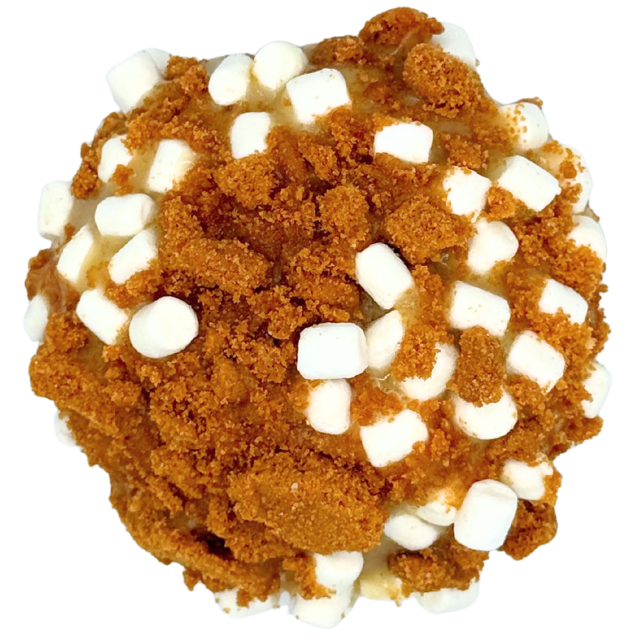 Biscoff Rocky Road Cream Puffs
