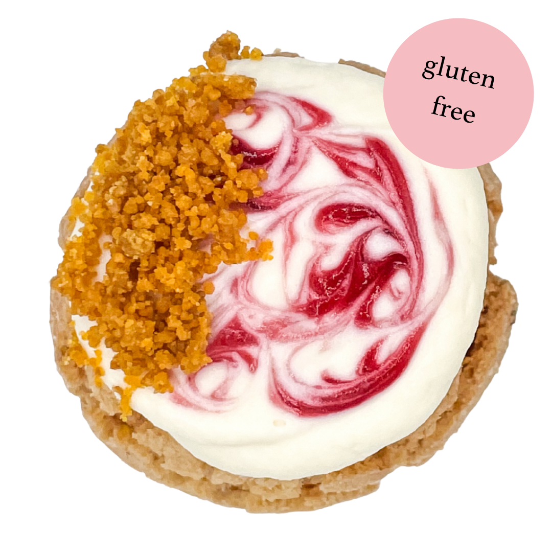 Gluten Free Raspberry White Chocolate Cheesecake Cream Puffs