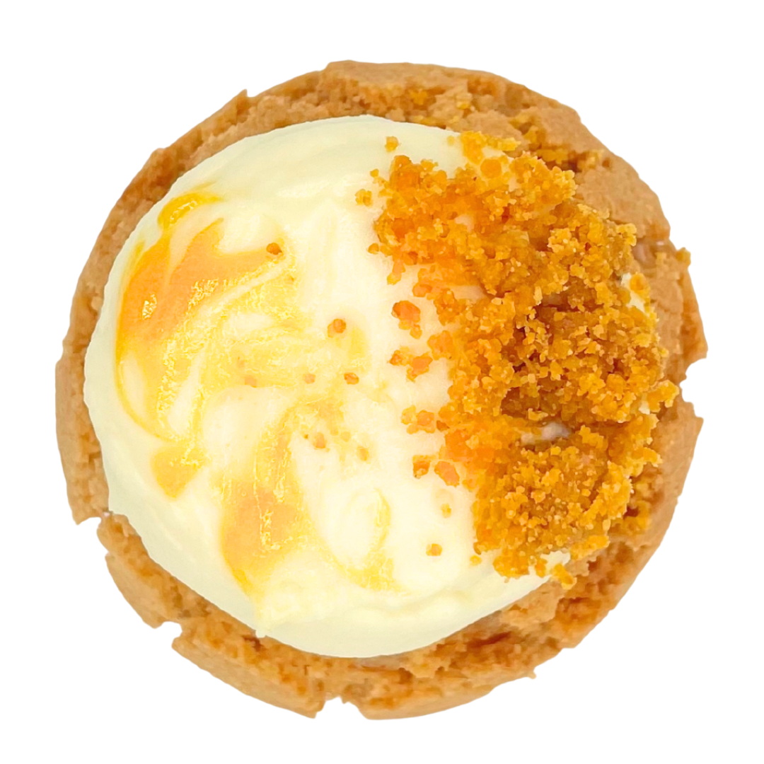 Passionfruit Cheesecake Cream Puffs