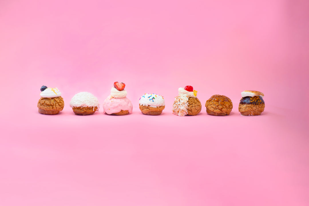 Assorted Cream Puff Box