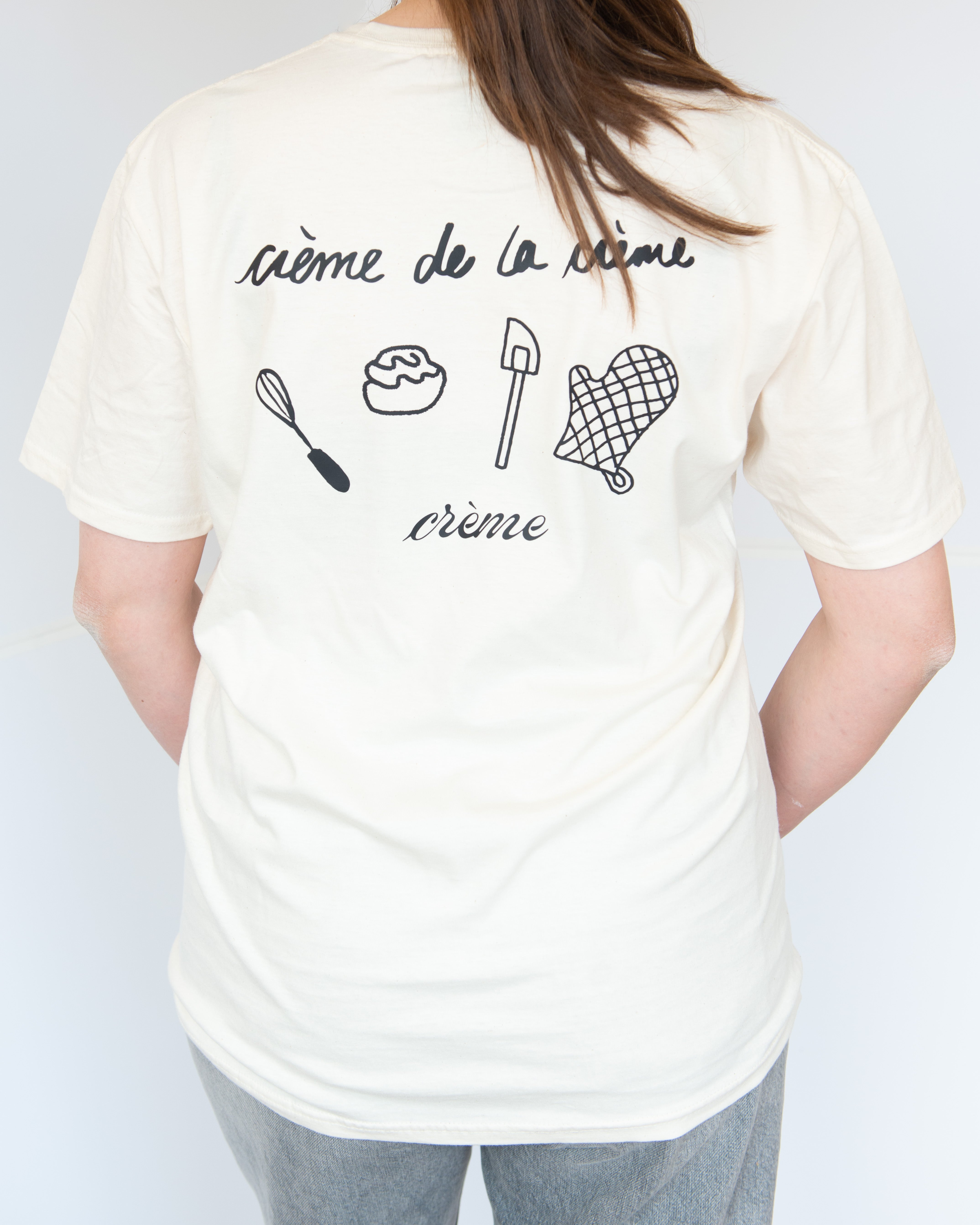 Crème T-shirt- Cream – Creme Cream Puffs