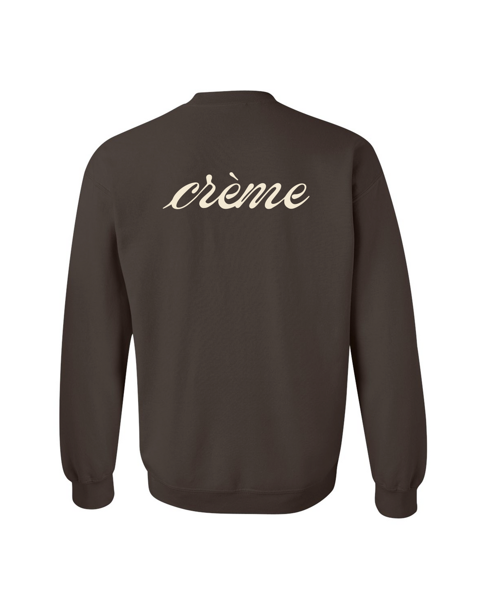 Crème Sweatshirt- Brown