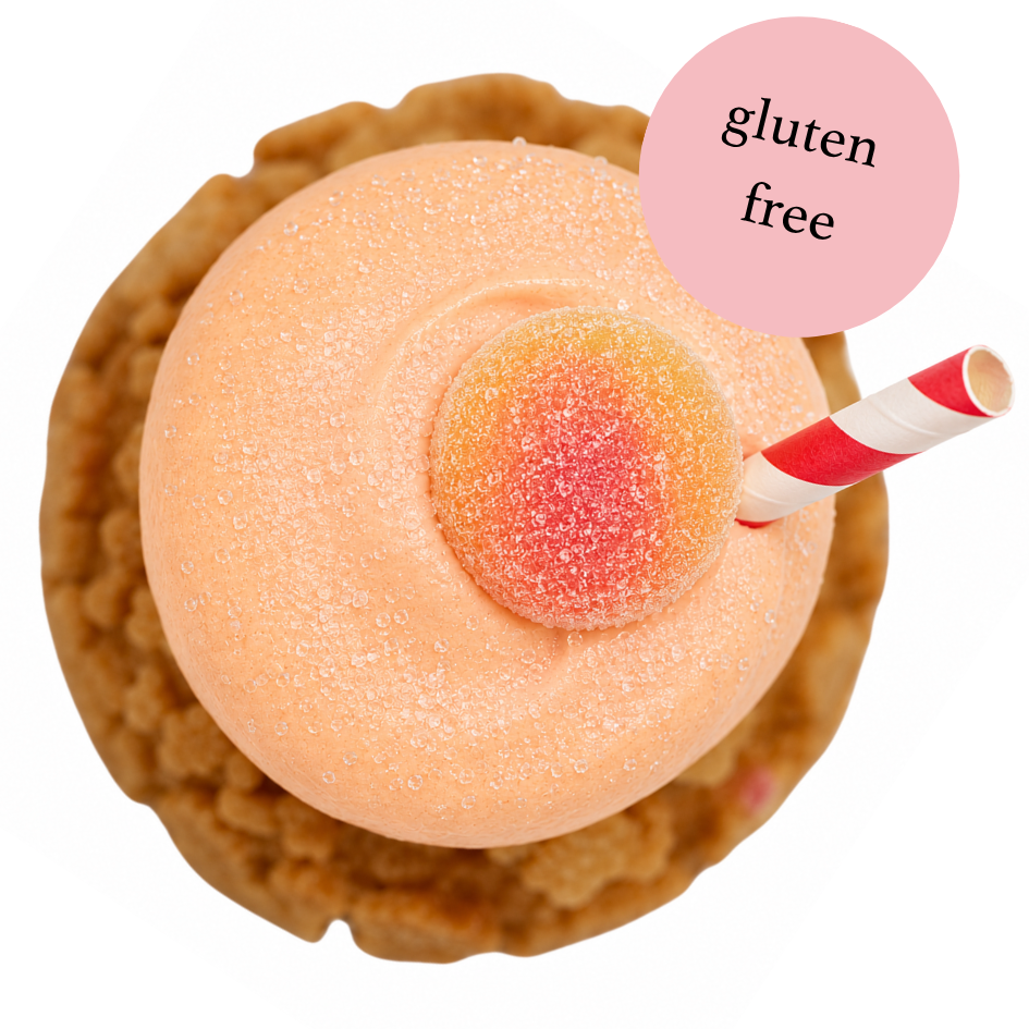 Gluten Free Peach Bellini Cream Puffs
