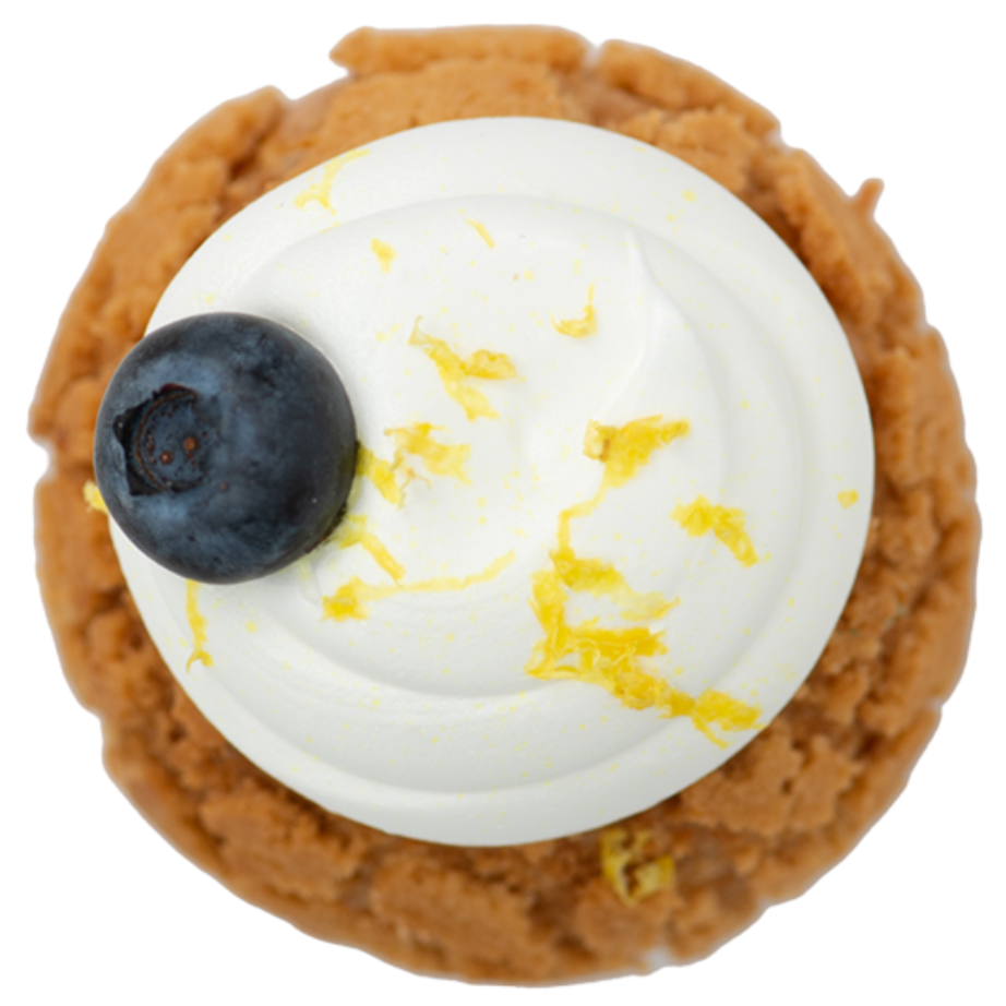 Lemon Blueberry Cream Puffs