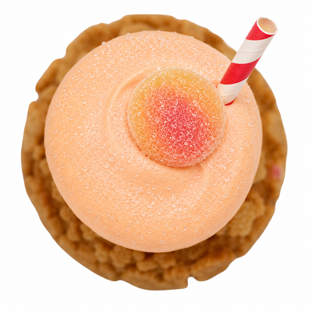 Peach Bellini Cream Puffs