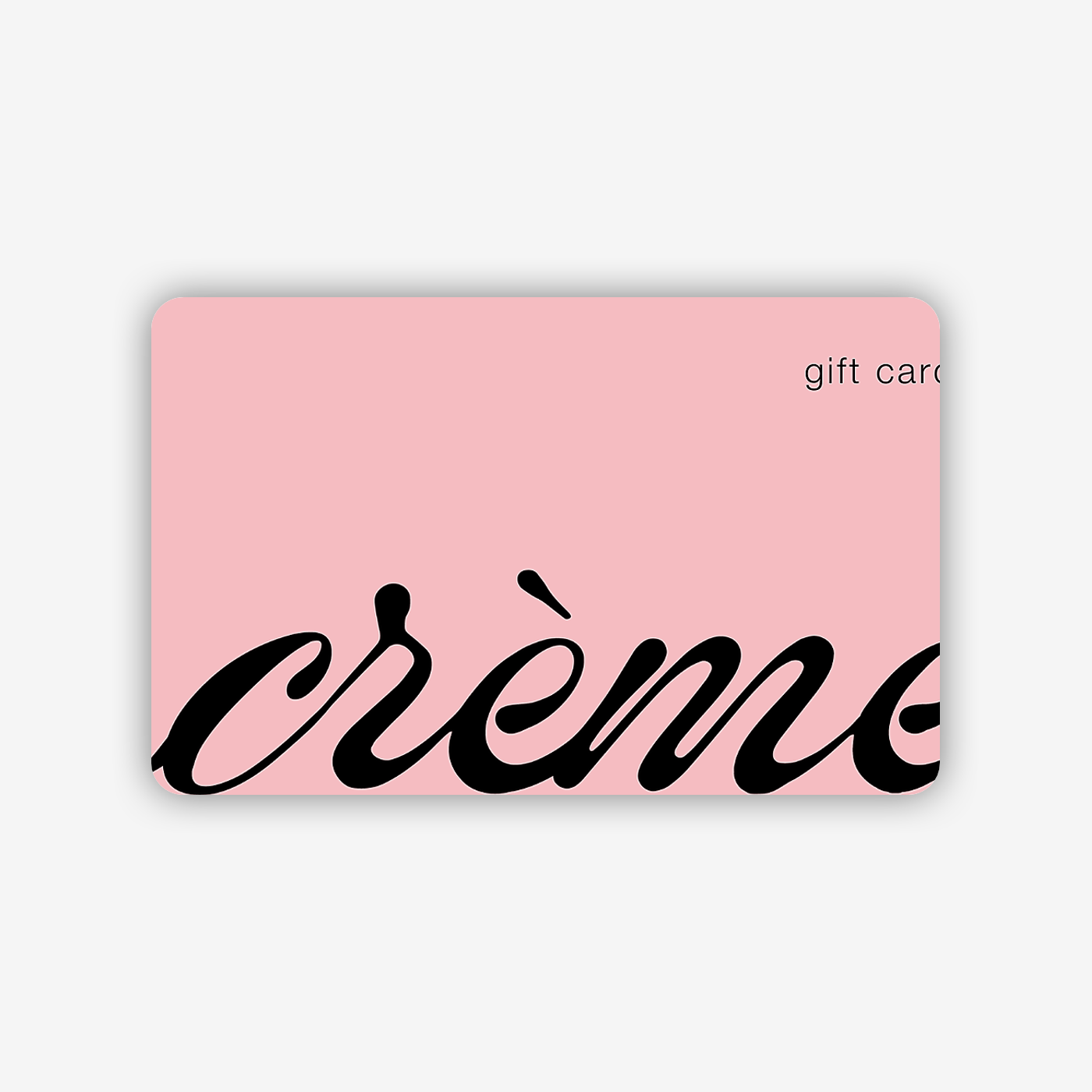 Gift Card – Creme Cream Puffs